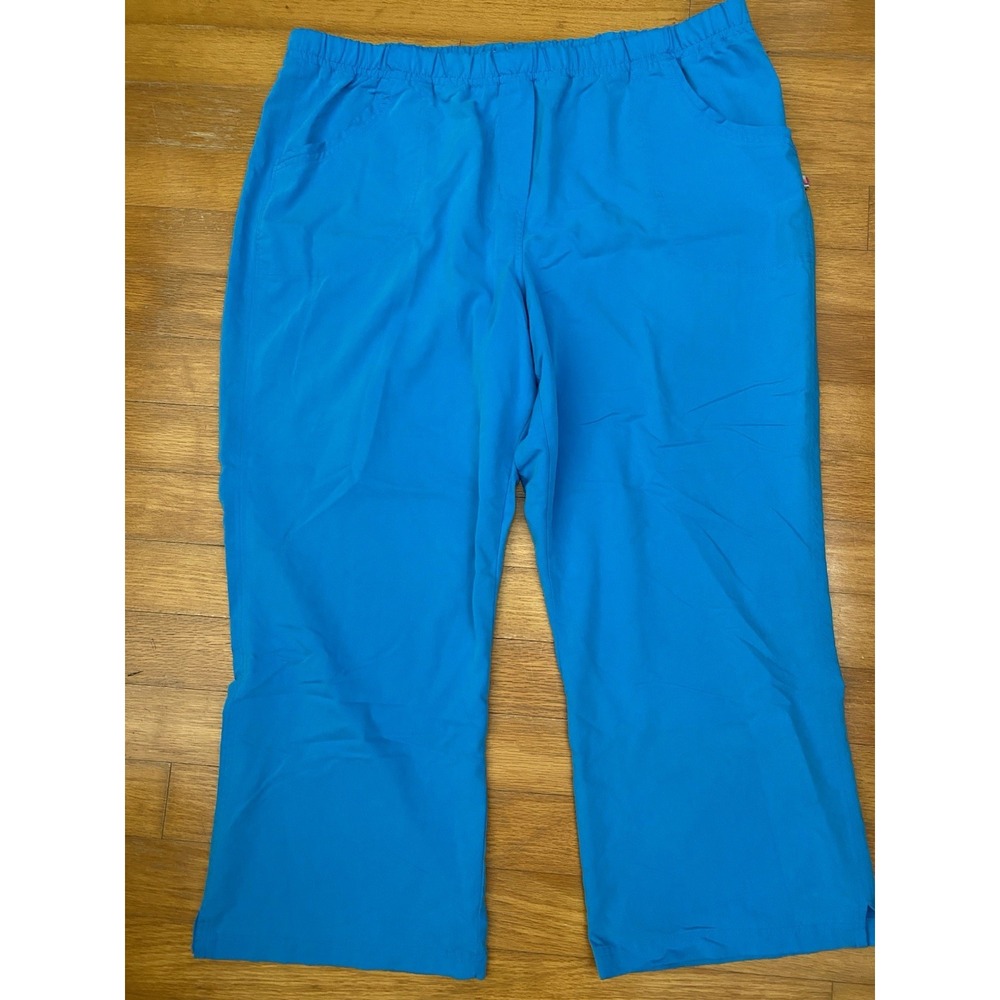 Urbane Scrubs Women's‎ Waterfall Color 2x Petite Drawstring Alexis Scrub Pants